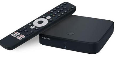STRONG - Streaming Box Android TV + TDT 4K UHD