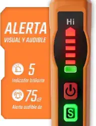 Detector de Gas Metano Portátil TopTes PT177 2