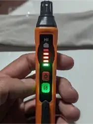 Detector de Gas Metano Portátil TopTes PT177 4